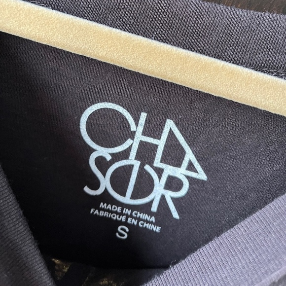 Chaser Drink Champagne and be Happy Tee - Picture 6 of 7